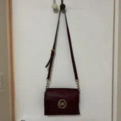 MK マイケルコース　ショルダーバッグ　赤