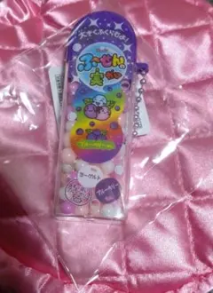 ロッテ　ふ〜せんの実ガム　ミニチュア　シャカシャカマスコット　ブルーベリー