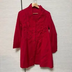 コシノヒロコ シャーリング 長袖シャツ ブラウス/商品No.110のサムネイル
