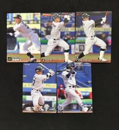 千葉ロッテ プロ野球チップス 中村奨吾 2種 髙部瑛人 角中勝也 田村龍弘