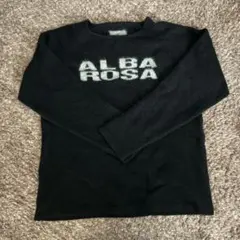 ALBA ROSA マイタネ ブラックニット セーター