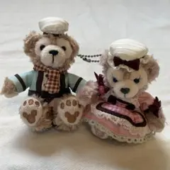 ダッフィーとシェリーメイ　バレンタイン