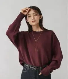 グローバルワーク　スウェットライククループルオーバー