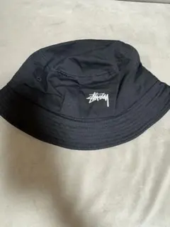 美品/最終値下げ/2/28まで/処分セール/STUSSY/バケットハット/黒