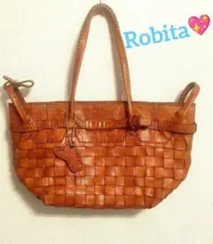 robita♡ 本革トートバッグ