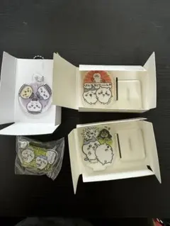 ちいかわ　アクリルキーチェーンとアクスタ4点セット