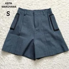 KEITA MARUYAMA ケイタマルヤマ ショートパンツ S ブルーグレーのサムネイル