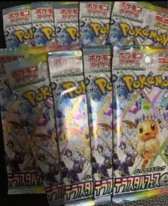 ポケセン産　レシート画像あり　テラスタルフェスex 10パック