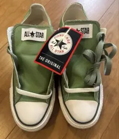 CANVAS ALL STAR　24.5cm ピスタチオグリーン新品