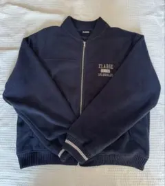 XLARGE ネイビー ジップアップジャケット