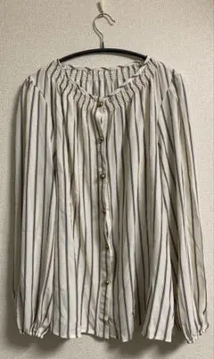 ネイビー シャツ 長袖