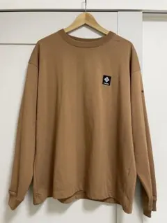 【限定】columbia／コロンビア ユニセックス長袖Tシャツ ブラウンのサムネイル