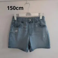 ユニクロ　GIRLS　デニムショートパンツ 　150