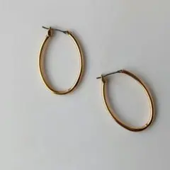 №935　SALE　サージカルステンレスフープピアス