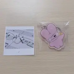 しりみみ　アクリルキーホルダー　ステッカー