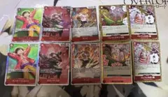 スタートデッキex ギア5 ルフィ　ゾロ　サンジ　モグラ銃　白い鞭