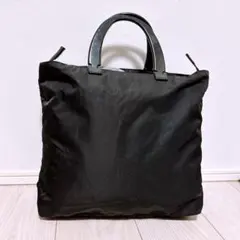 《格安》PRADA(プラダ)トートバッグ ロゴプレート