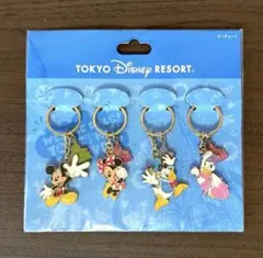 東京ディズニーリゾート　キーホルダー4個セット