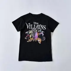 ディズニー　ヴィランズ　悪役　キャラクター　Ｔシャツ　ブラック