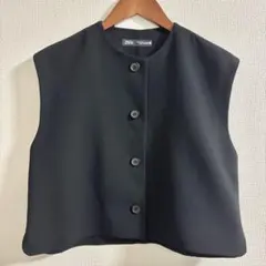 ZARA ボタンベストトップス