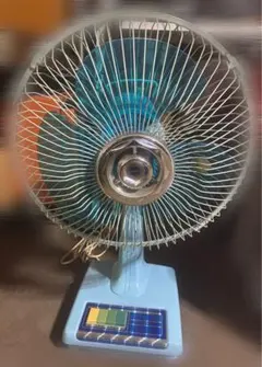ヴィンテージHITACHI 卓上扇風機 メルカリ - 4枚羽 アンティーク レトロ 扇風機 HITACHI 日立 4枚羽根　1950年から1970年製 青 扇風機・サーキュレーター