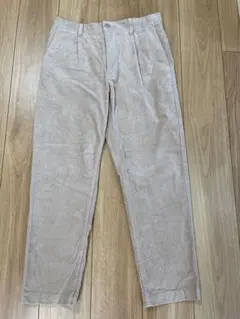 秋口に最適★Dickies ベージュ チノパン　ベロア