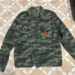 迷彩柄 Lサイズ 長袖シャツ