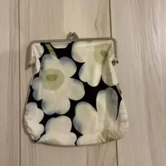 マリメッコ がま口　ポーチ