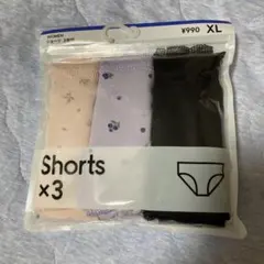 XLサイズ ショーツ 3枚セット　GU