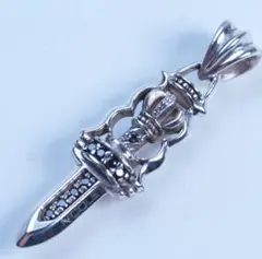 NICOLE シルバー925 SV ダガー 短剣 ペンダントトップ　ネックレスのサムネイル