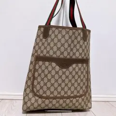 《美品》GUCCI(グッチ)トートバッグ PVC