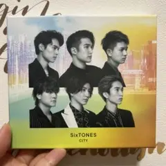 SixTONES アルバム CITY 初回盤A