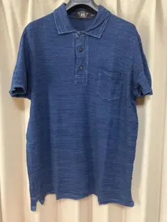 RRL ダブルアールエル ボーダー ヘンリーネックTシャツ L - メルカリ