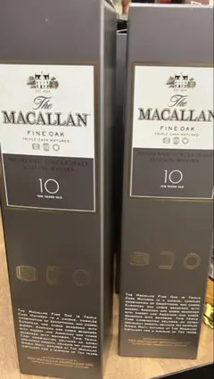 終売品　マッカラン Fine Oak 10年　2本のサムネイル