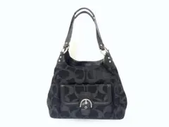 【2698】 美品 COACH コーチ F24742　シグネチャー トートバッグ