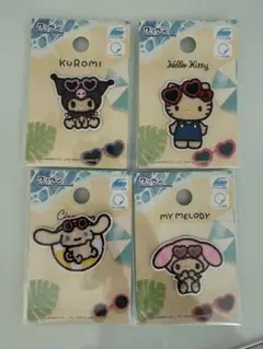 ぱ*ん様 入手困難レア！サンリオ　ワッペンシール4点セット