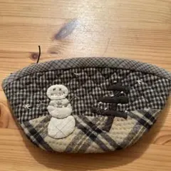 雪だるまの小銭入れ