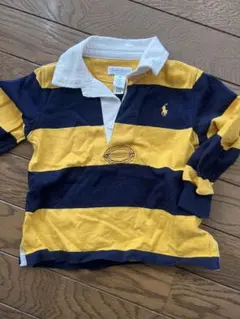Ralph Lauren ストライプ ポロシャツ 18M