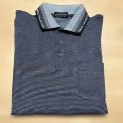 新品未使用 GIANNI VALENTINO 長袖ポロシャツ　メンズ　Ｌ