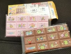 たまごっち　チョコブロックシール 2セット