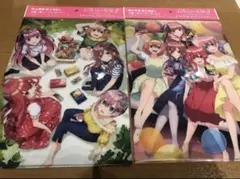 森永製菓 五等分の花嫁　クリアファイル 2種