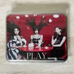 ② TWICE MISAMO play 3形態同時購入特典 タワレコ 缶ケース