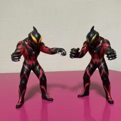 ウルトラマンベリアル　ソフビ　２体セット