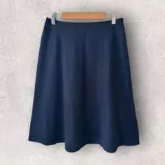 ロートレアモン 40 ひざ丈フレアスカート オフィス セレモニー 日本製
