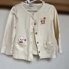 ミキハウス　うさこ　カーディガン　90