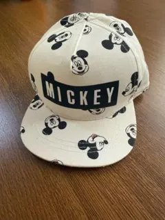 ミッキーマウス キャップ ホワイト