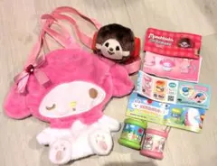 マイメロディ ポシェット モンチッチ コインケース2種　合計4点セットのサムネイル