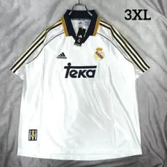 adidas】レアルマドリード 復刻ユニフォーム TEKA 99/00 2XL - メルカリ