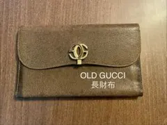 830 GUCCI オールドグッチ ヴィンテージ GGロゴキャンバス 折り財布 