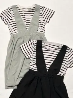 女の子　130センチ　ワンピース　まとめ売り　2着